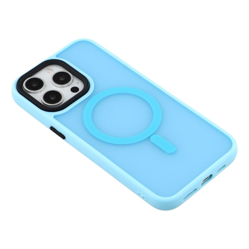 iPhone 12 Pro Max Cover MagSafe kompatibel - Blå