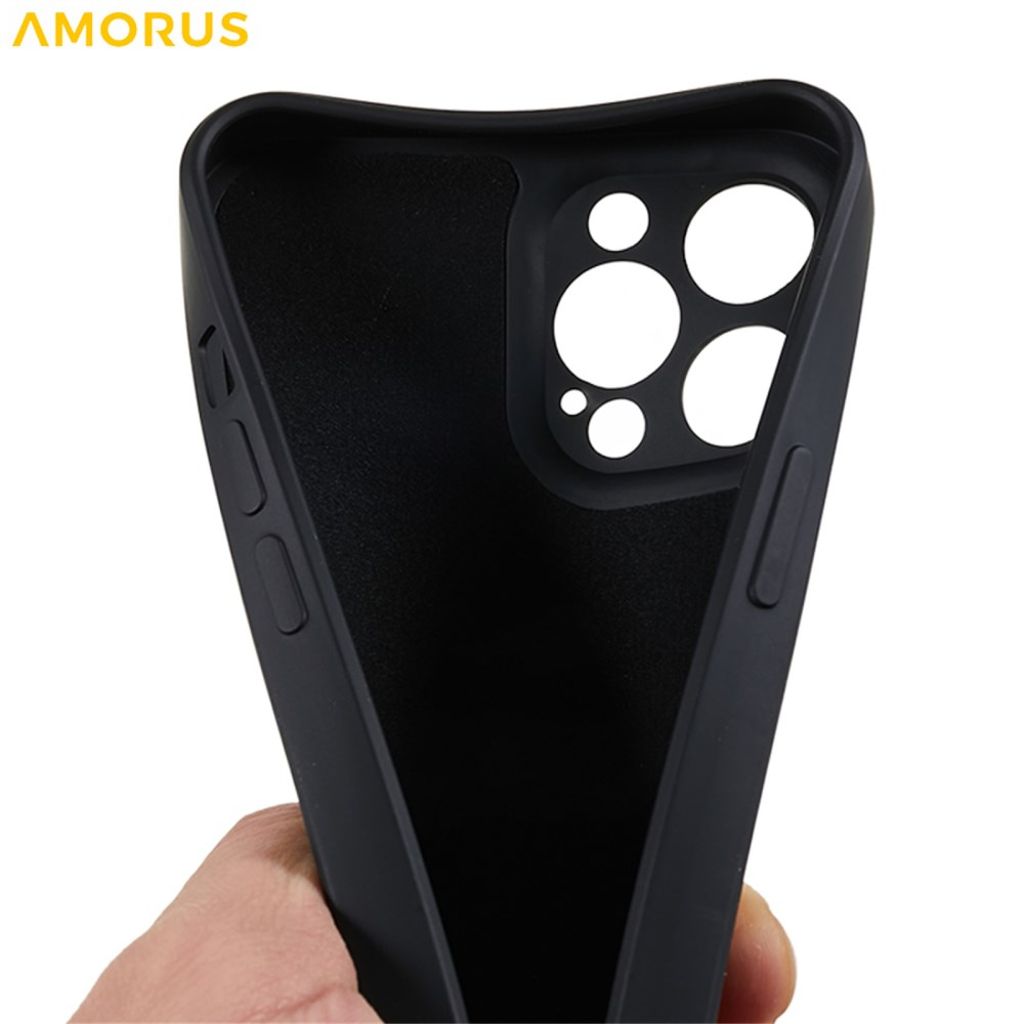 AMORUS iPhone 12 Pro Max TPU Cover - Sort