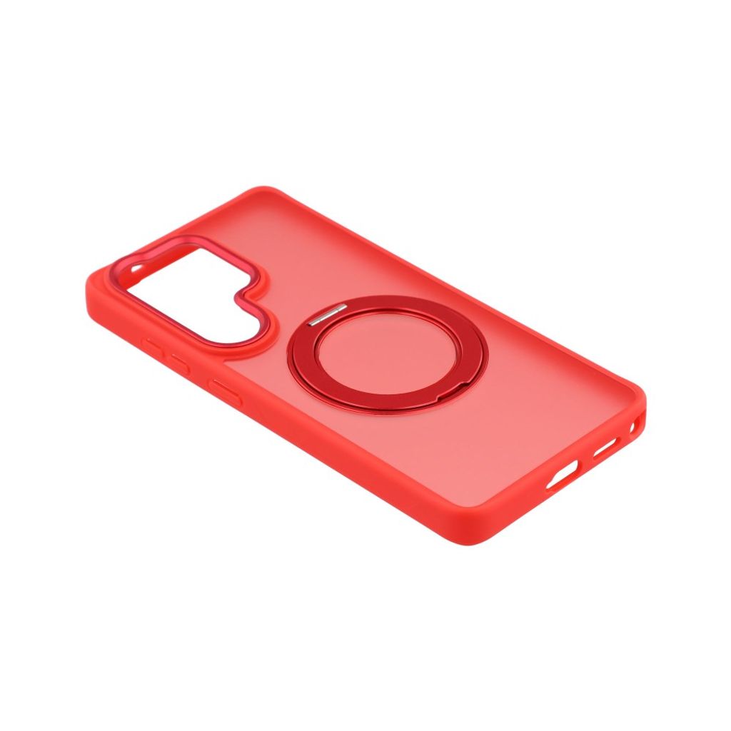Samsung Galaxy S26 Ultra MagSafe Deksel med ringstativ - Rød