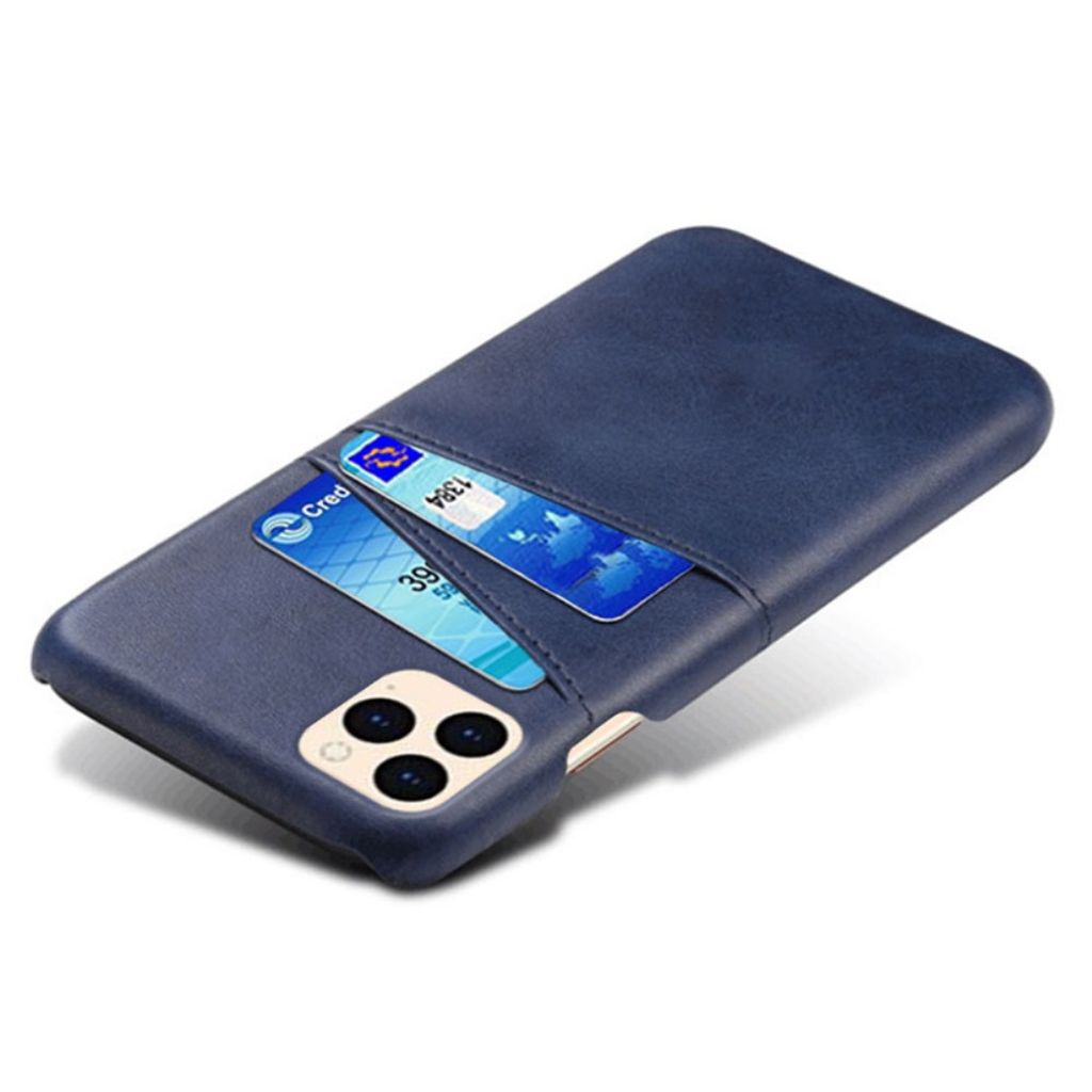 KSQ iPhone 12 Mini Cover med Kortplads - Blå