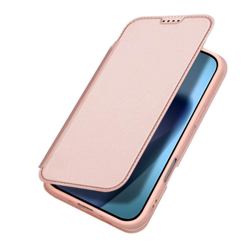 DUX DUCIS iPhone 17 Air Kotelo Jalustalla - Vaaleanpunainen