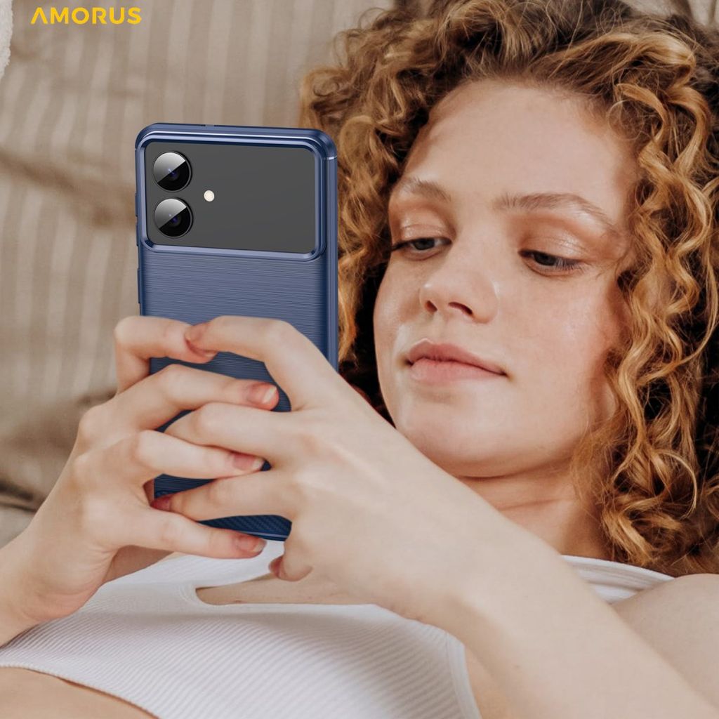AMORUS Samsung Galaxy S26 Edge Skal - Blå