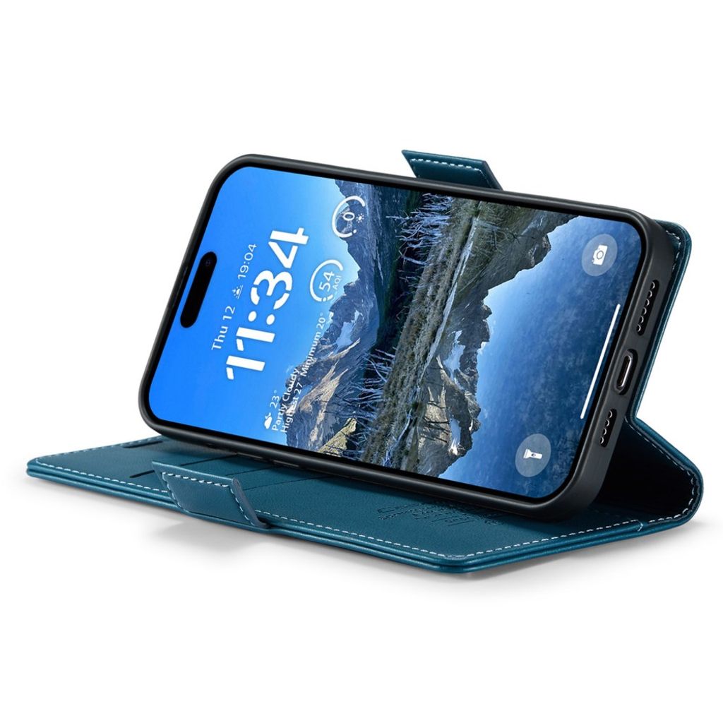 CASEME iPhone 16 Cover with Card Slots - Blue