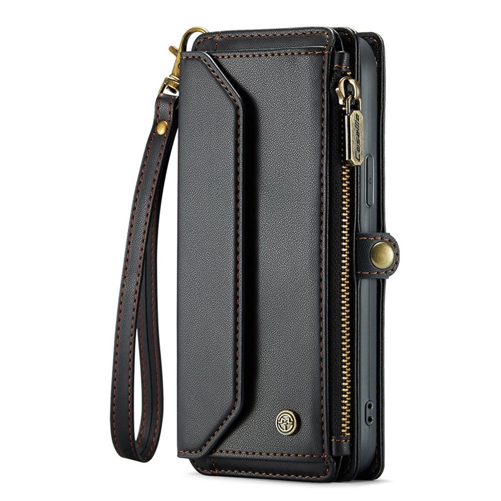 CASEME iPhone 15 Plus Etui med 10 Kortplads - Sort