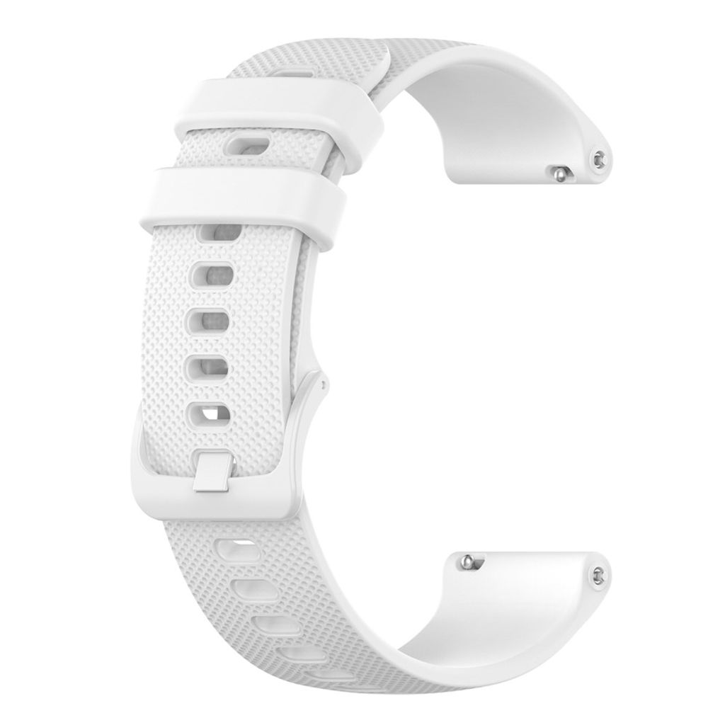 Garmin Venu/Venu SQ/Venu 2 Plus m.fl. Klokkereim i silikon - Hvit