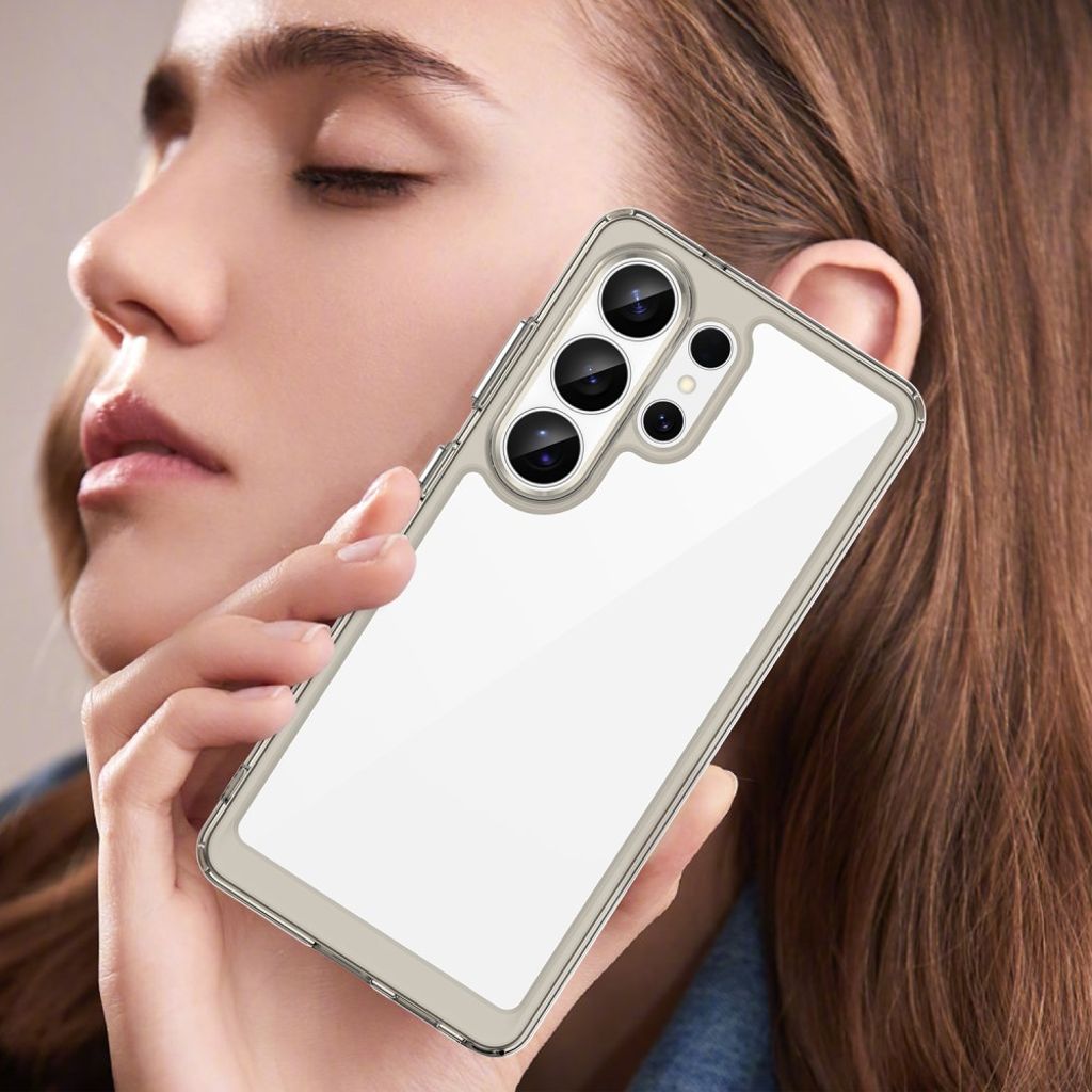 Samsung Galaxy S26 Ultra Acrylic Case - Transparent Grey