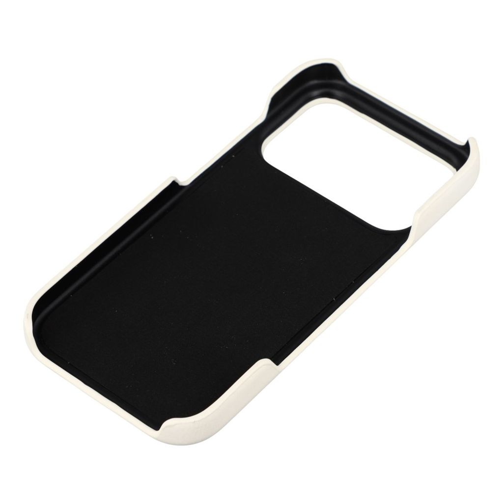 iPhone 18 Pro/17 Pro MagSafe Deksel i PU-skinn - Hvit