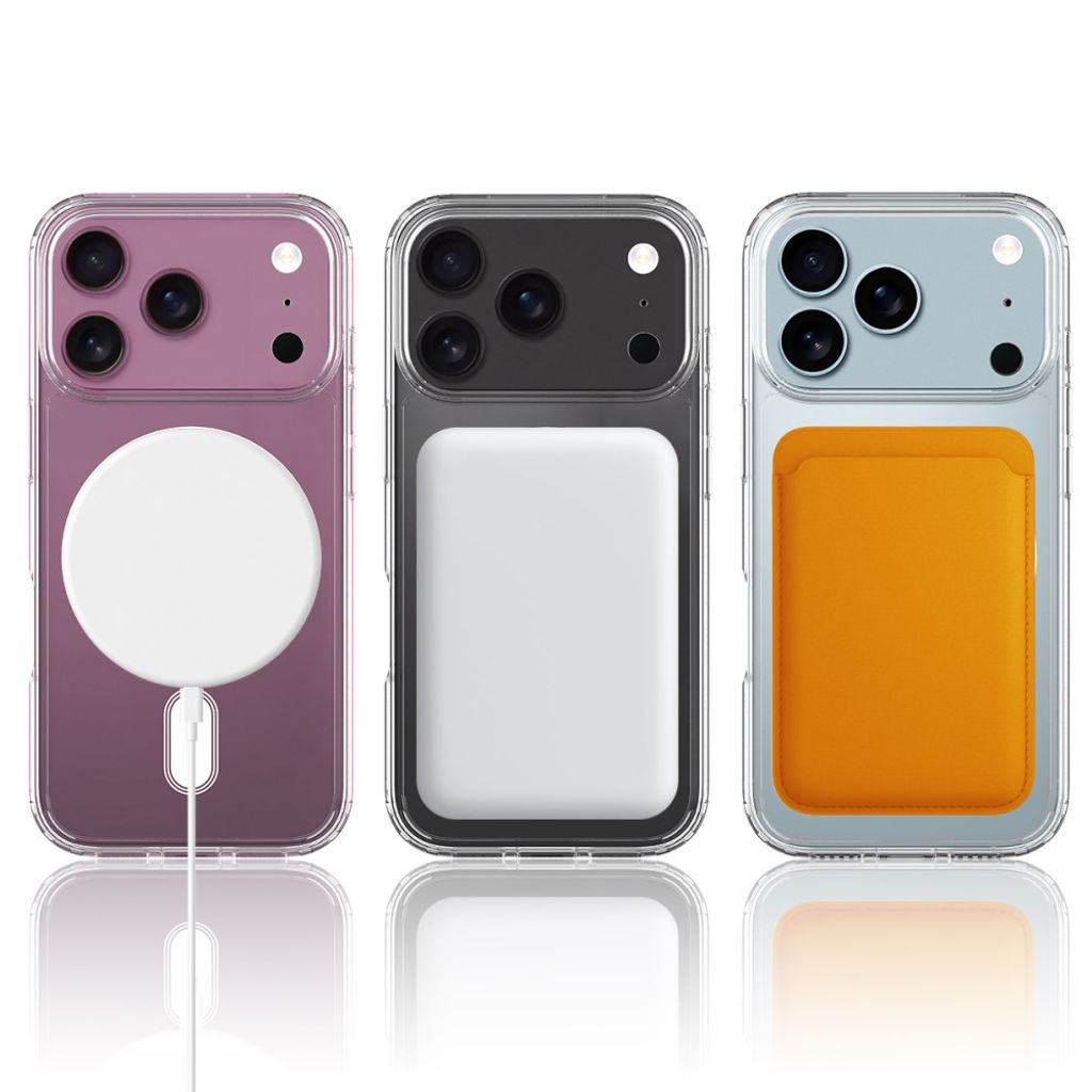 iPhone 18 Pro Max / 17 Pro Max MagSafe Deksel - Gjennomsiktig