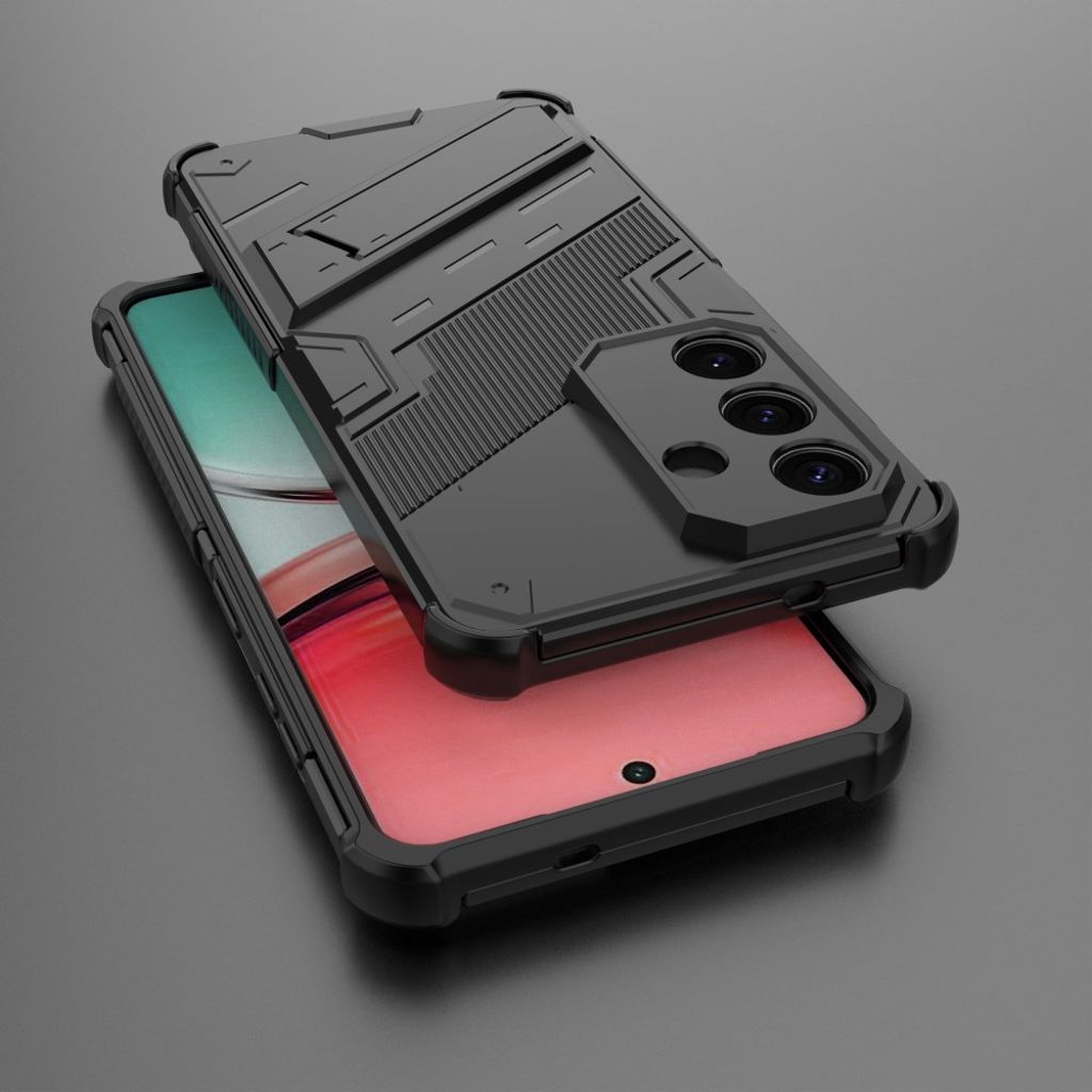 Samsung Galaxy S26 / S26 Pro Telefonskal med Stativ - Svart