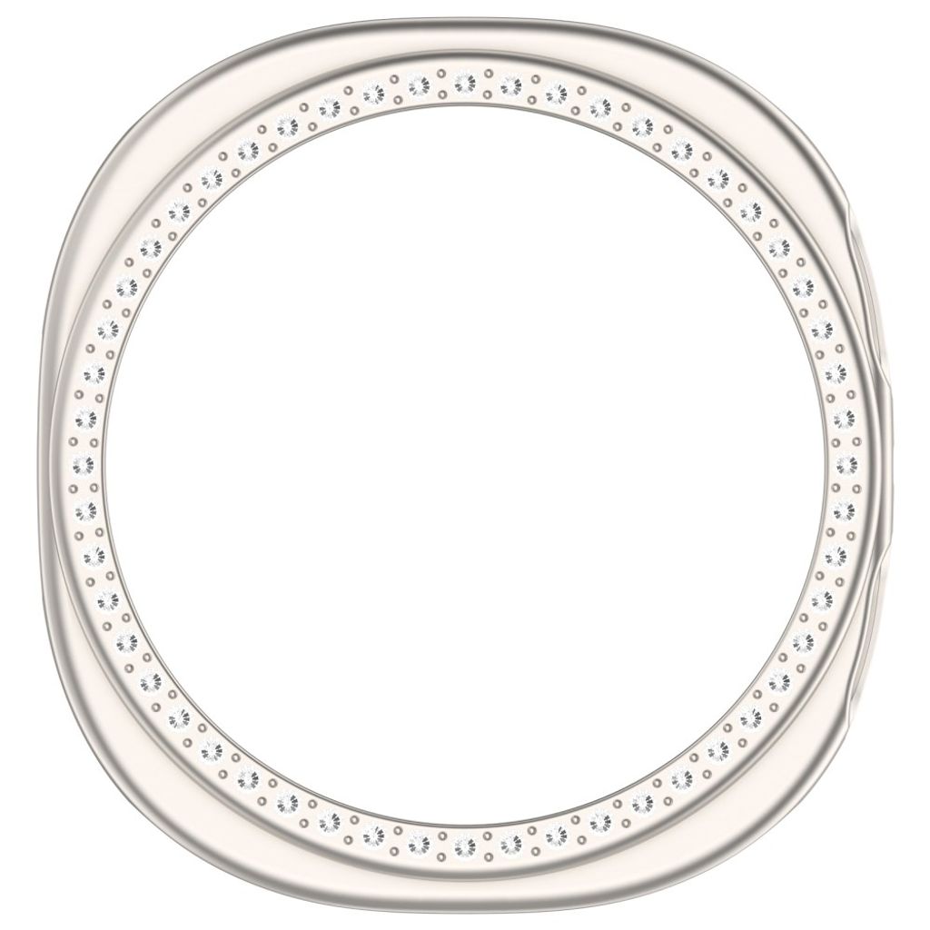 Samsung Galaxy Watch9 40mm Deksel med rhinsteiner - Starlight
