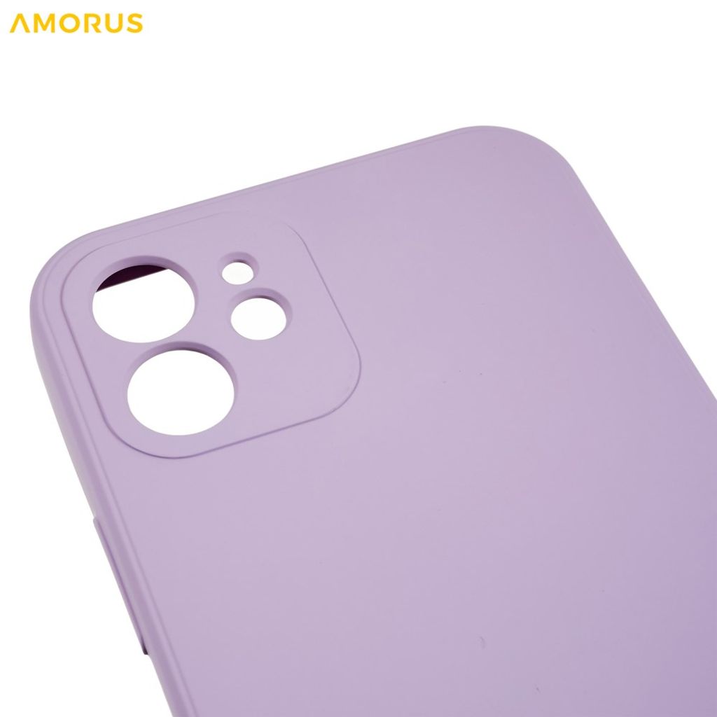 AMORUS iPhone 12 TPU Skal - Lila