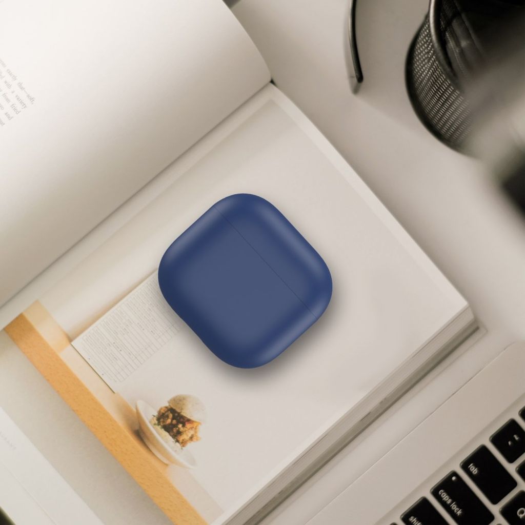 AHASTYLE Apple AirPods 4 Deksel Silikon - Blå