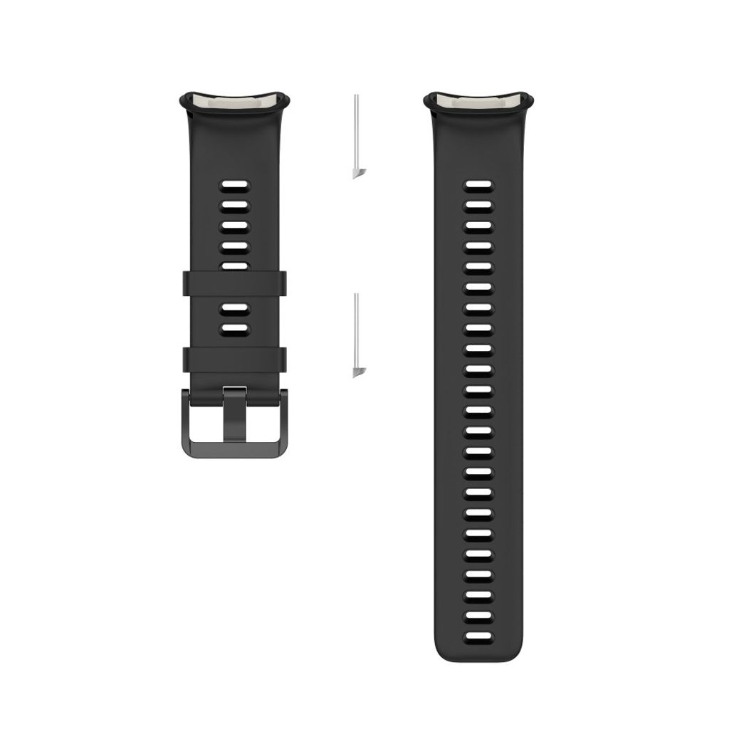 Polar Vantage V2 -silikoniranneke kellolle – musta