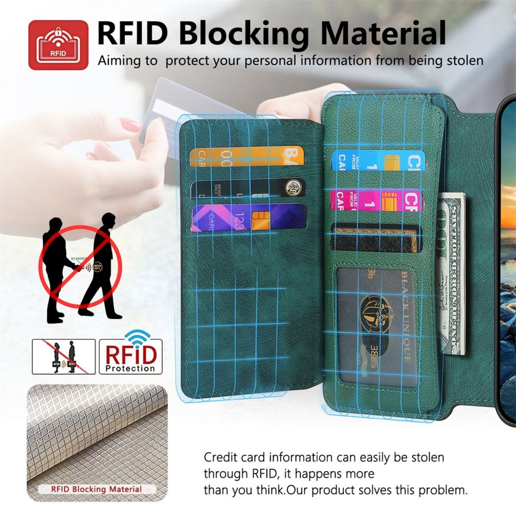 CASENEO iPhone 16 Plus Cover with Stand - Green