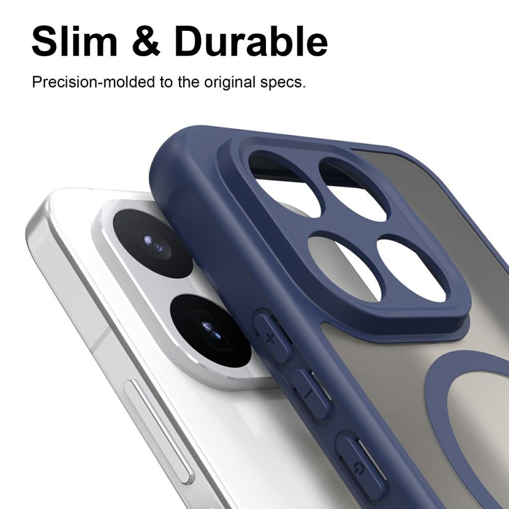 Xiaomi 17T Pro MagSafe-yhteensopiva Kuori Anti-Drop PC+TPU – Sininen