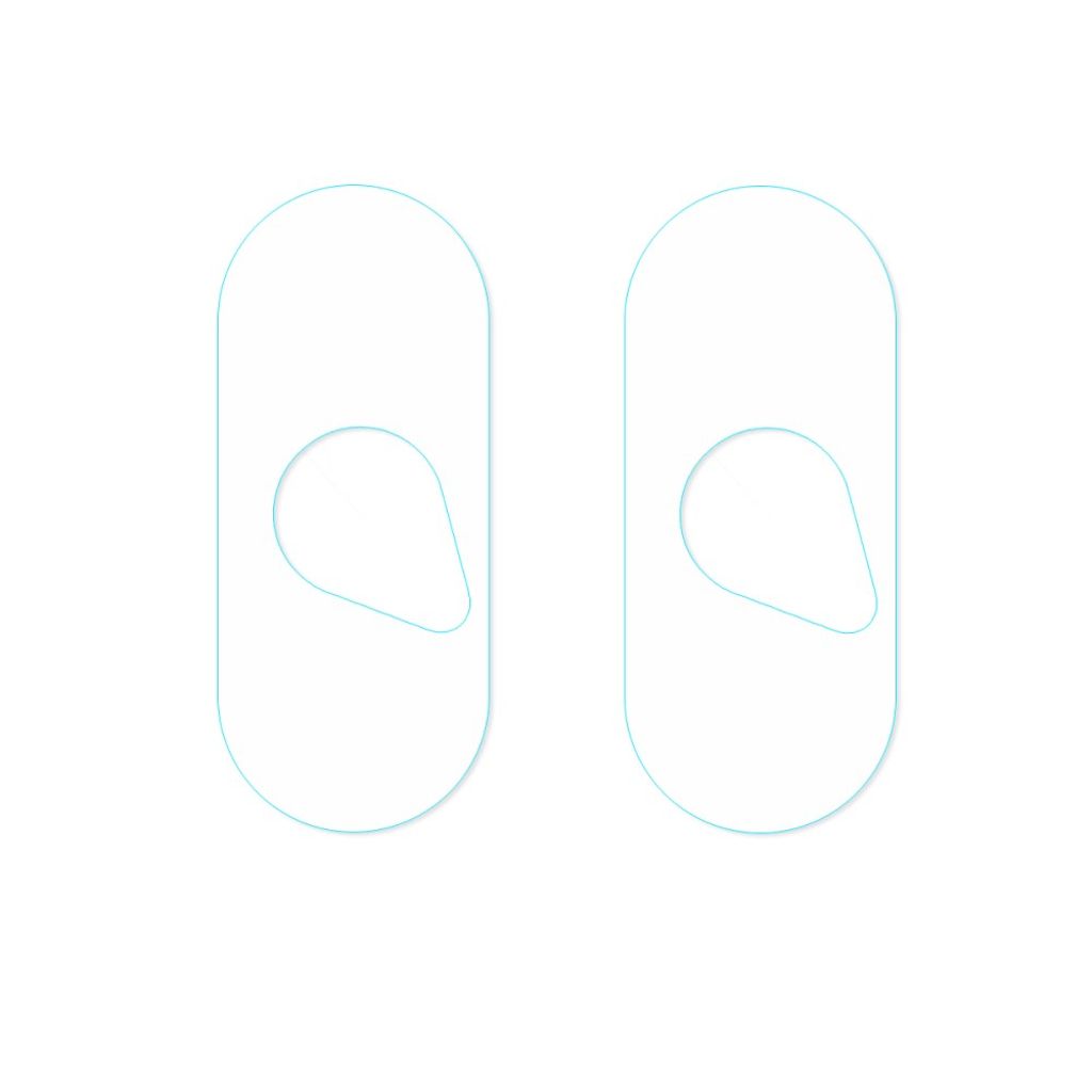 HAT PRINCE iPhone XS Max Tempered Glass Camera Lens Protector 2-Pack – Transparent