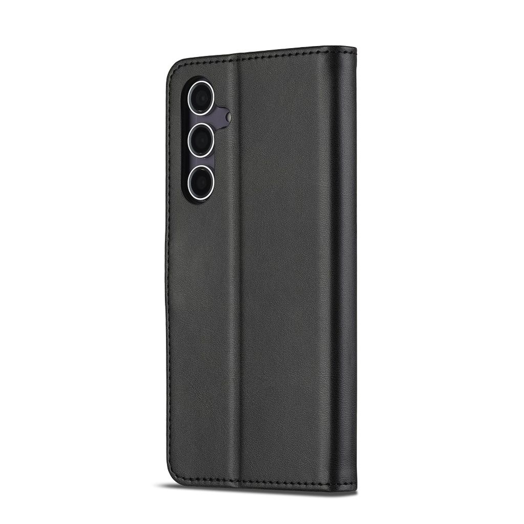 LC.IMEEKE Samsung Galaxy S26 Plus Lommeboketui PU-lær – Svart