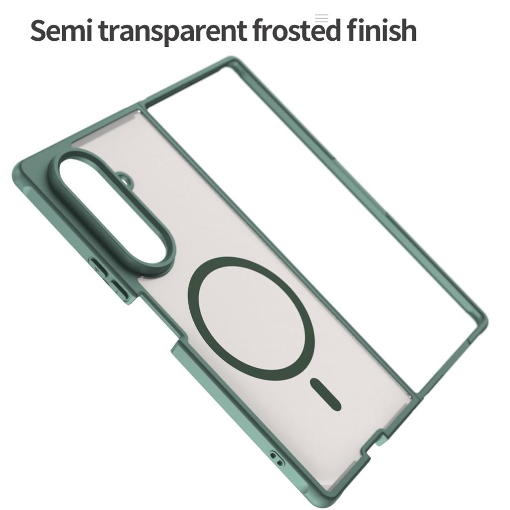 Samsung Galaxy Z Fold7 5G Skal MagSafe-kompatibel - Grön