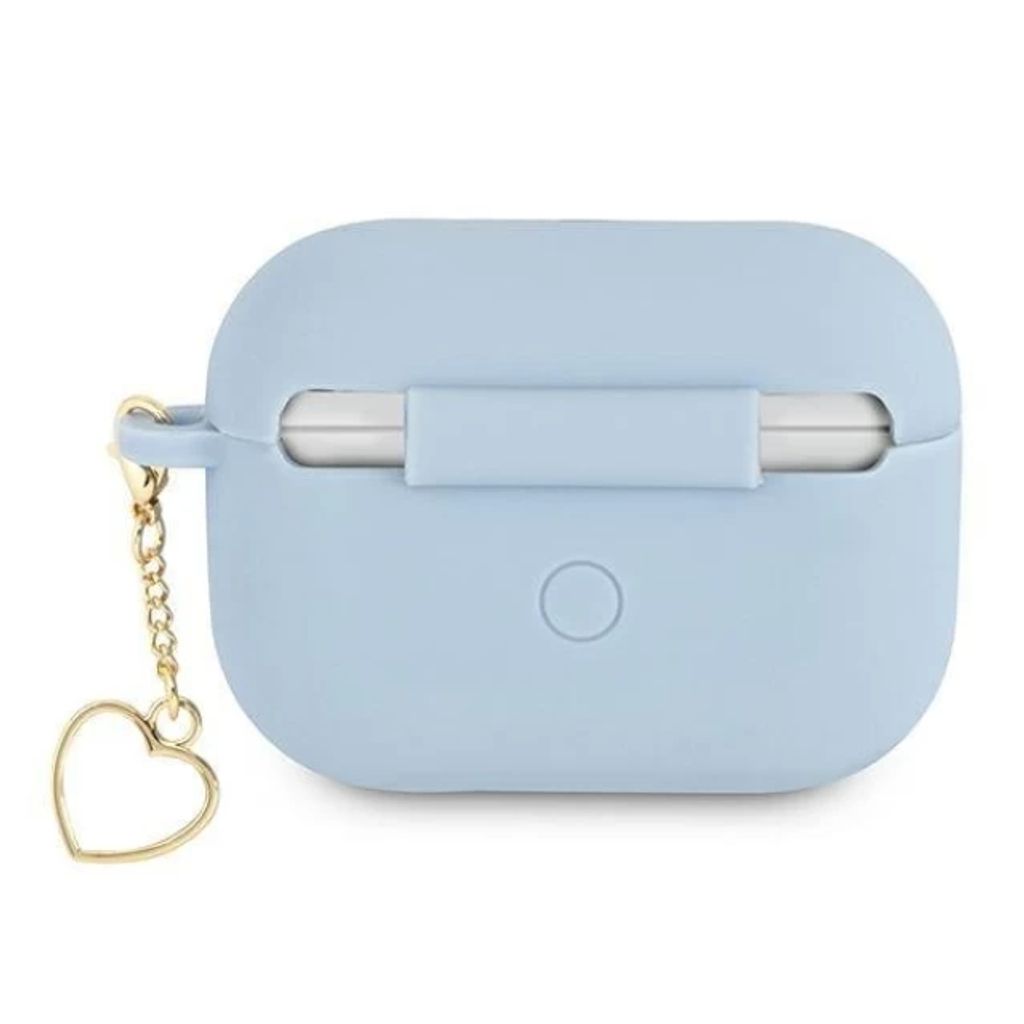 Guess Charm 4G Silikon Fodral till AirPods Pro - Blå