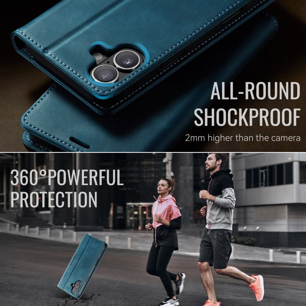 CASEME iPhone 16 Plus Cover with Stand - Green