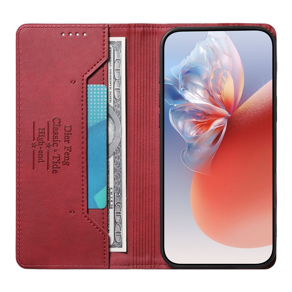 DIERFENG iPhone 18 Pro/17 Pro Lommeboketui RFID-blokkerende - Blå