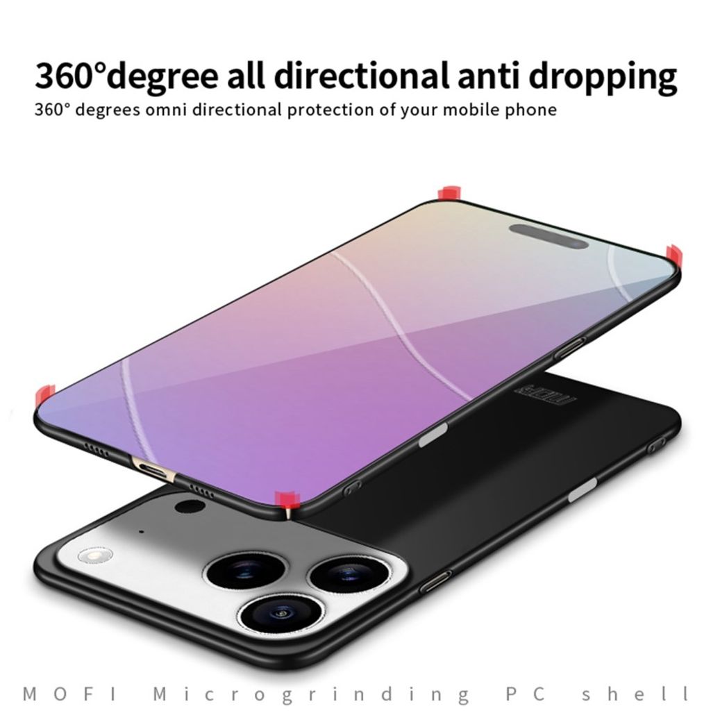MOFI iPhone 18 Pro Kuori Ultra Slim - Musta
