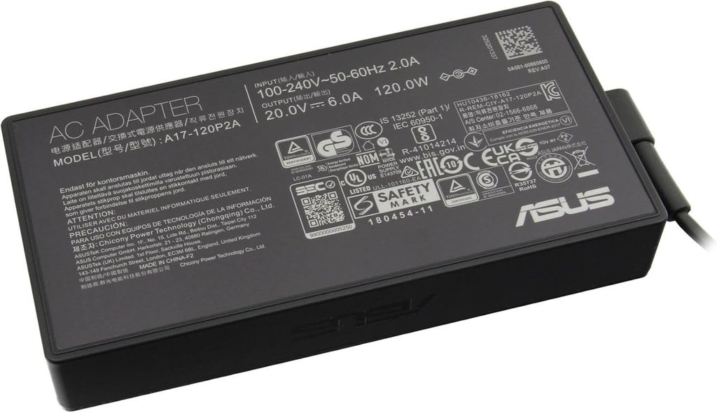 Asus A17-120P2A 120W verkkolaite (EU-laajennus)