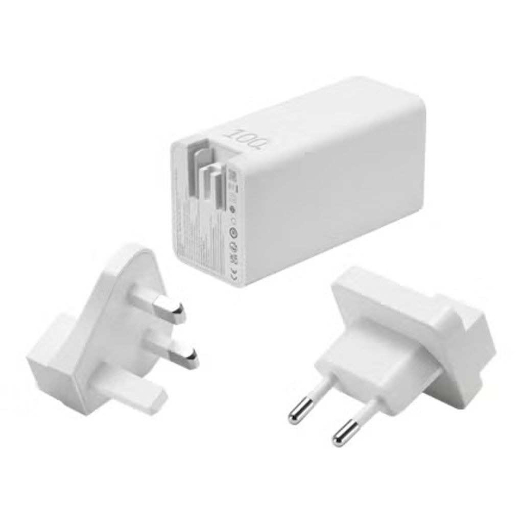 ASUS 100W 3-portar GaN Laddare (2x USB-C + 1x USB-A)