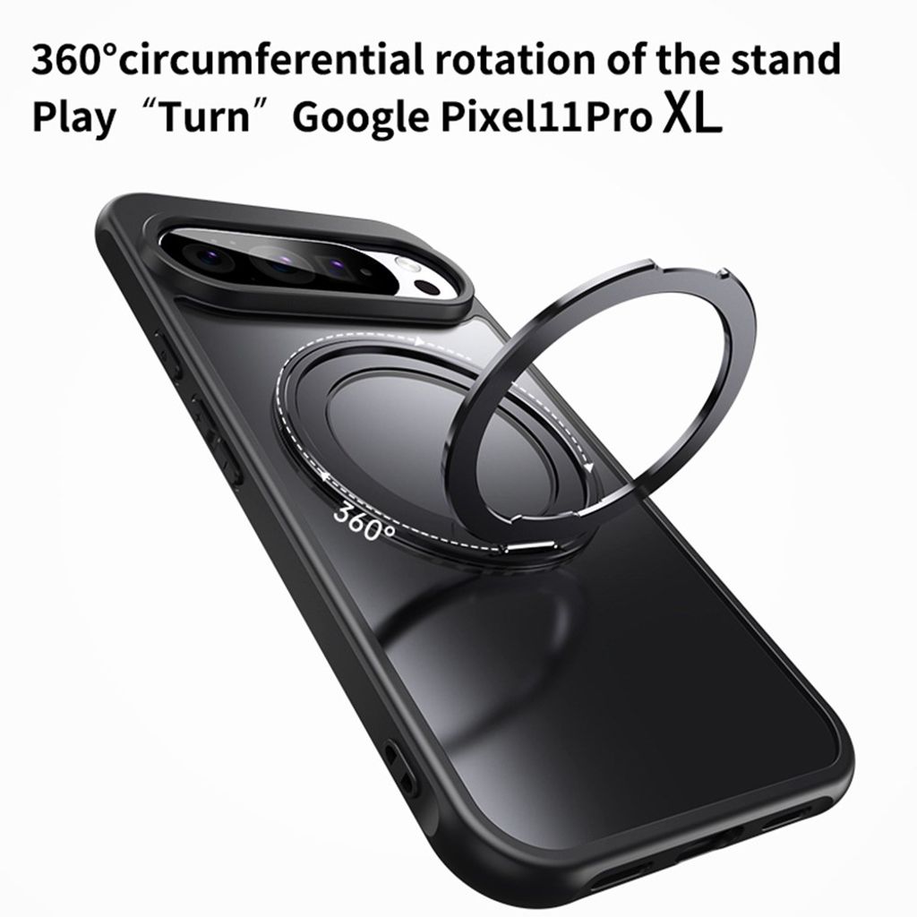 Google Pixel 11 Pro XL MagSafe Deksel med støtte - Sølv