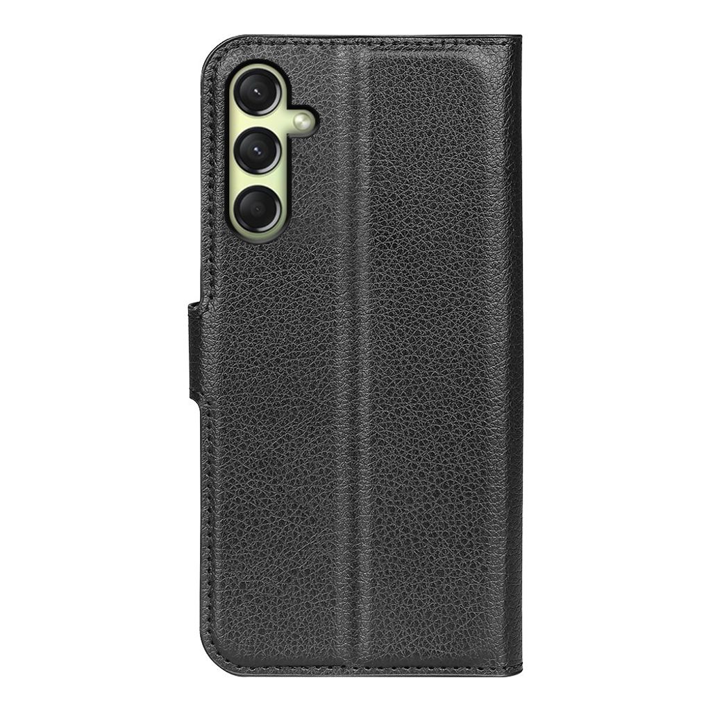 Samsung Galaxy A16 5G/A16 4G Lompakkokotelo Jalustalla - Musta