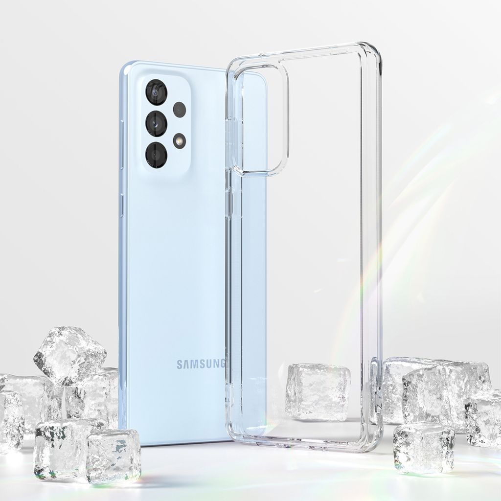 Ringke Fusion Cover til Samsung galaxy a73 - Gennemsigtig