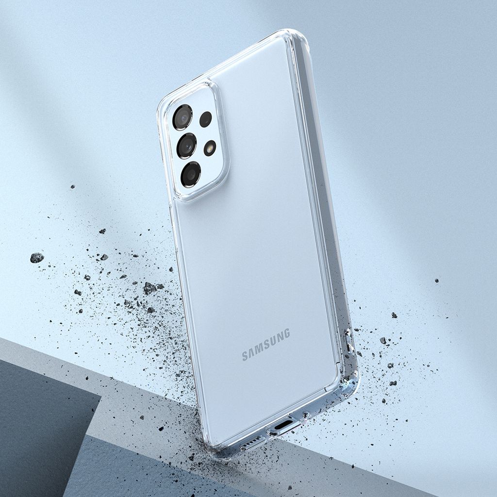 Ringke Fusion Cover til Samsung galaxy a73 - Gennemsigtig