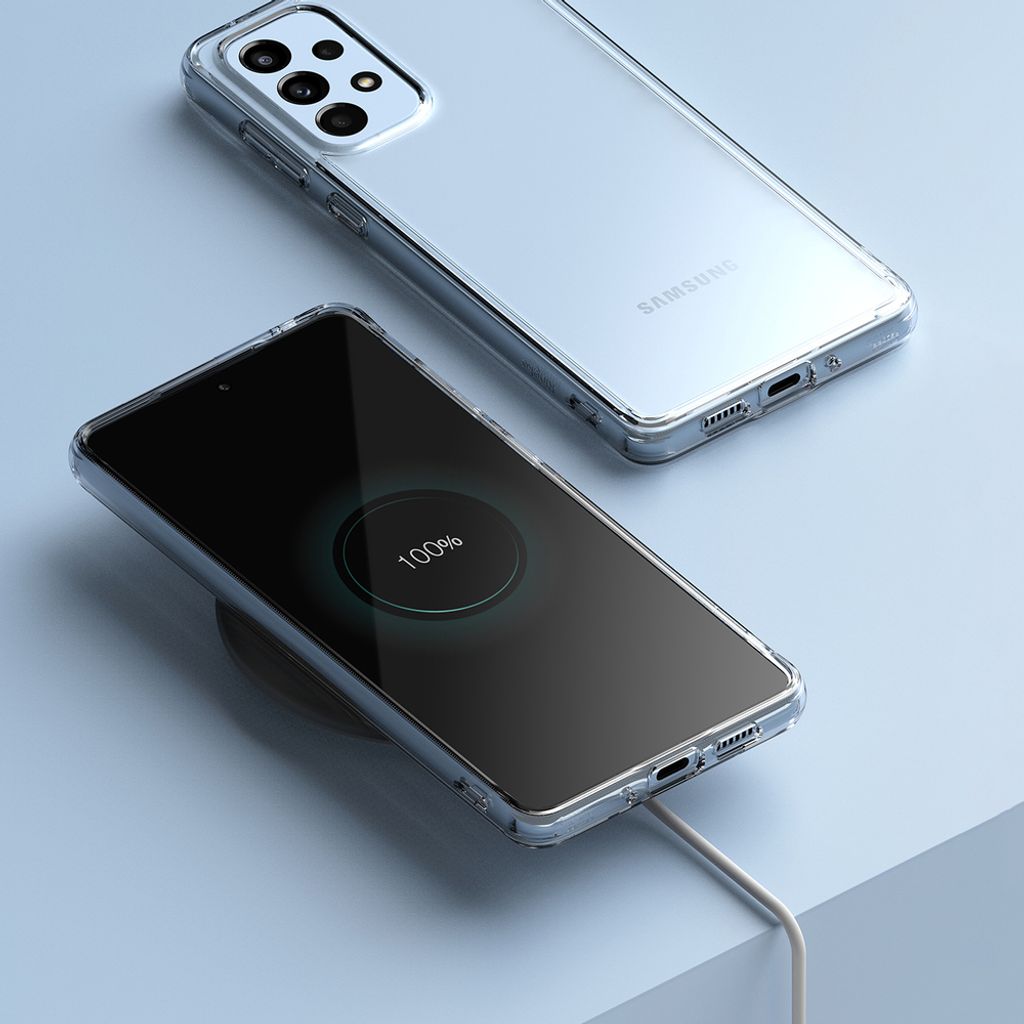 Ringke Fusion Cover til Samsung galaxy a73 - Gennemsigtig