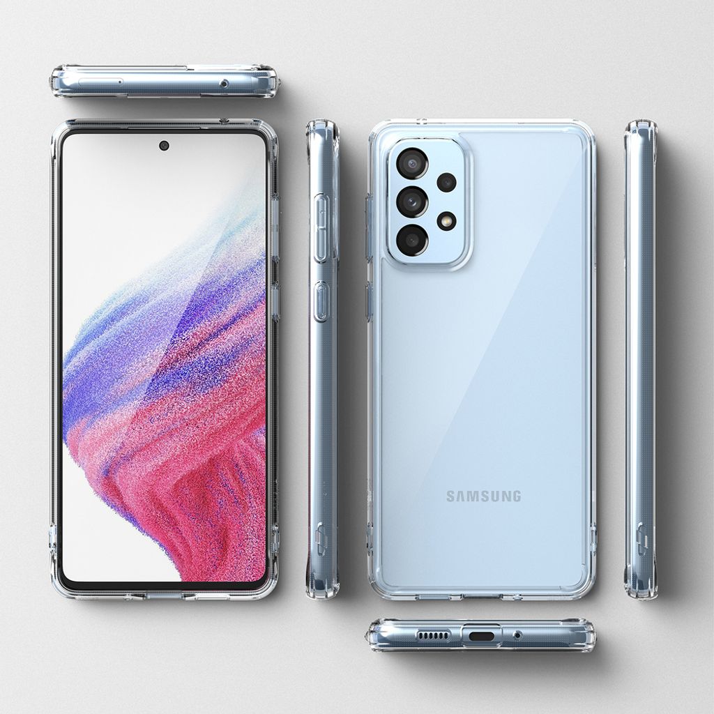 Ringke Fusion Cover til Samsung galaxy a73 - Gennemsigtig