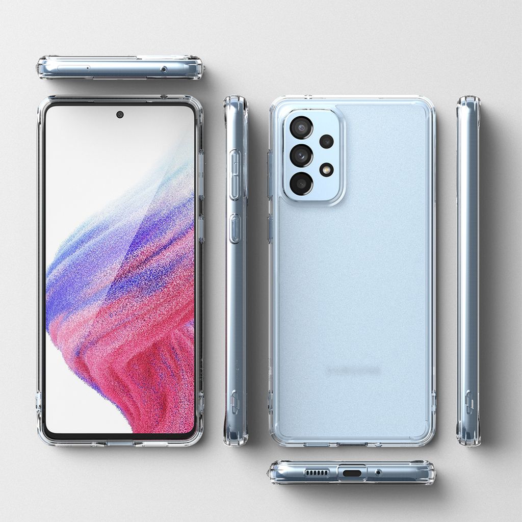 Ringke Fusion Cover til Samsung Galaxy A73 - Gennemsigtig