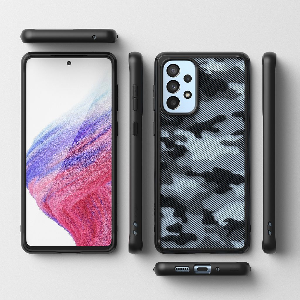 Ringke Fusion Cover til Samsung Galaxy A73 - Sort