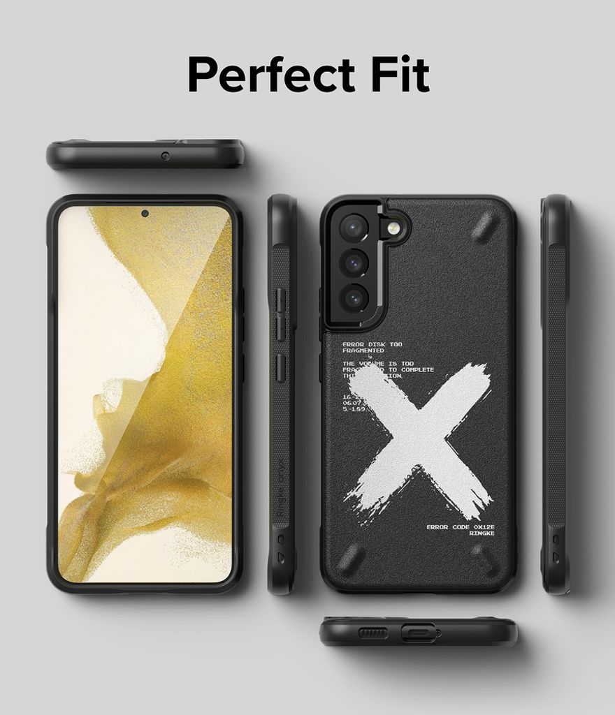 Ringke Onyx Cover til Samsung Galaxy S22 Plus - Sort graffiti