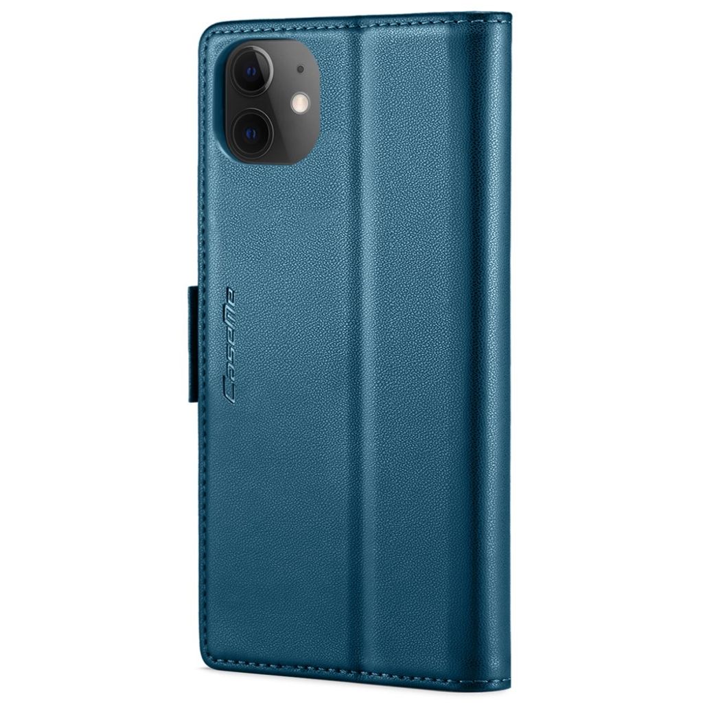 CASEME iPhone 12 / 12 Pro Etui med Kortplads - Blå