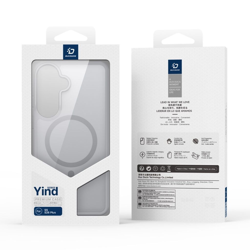 DUX DUCIS Samsung Galaxy S26 Plus MagSafe Case - Grey