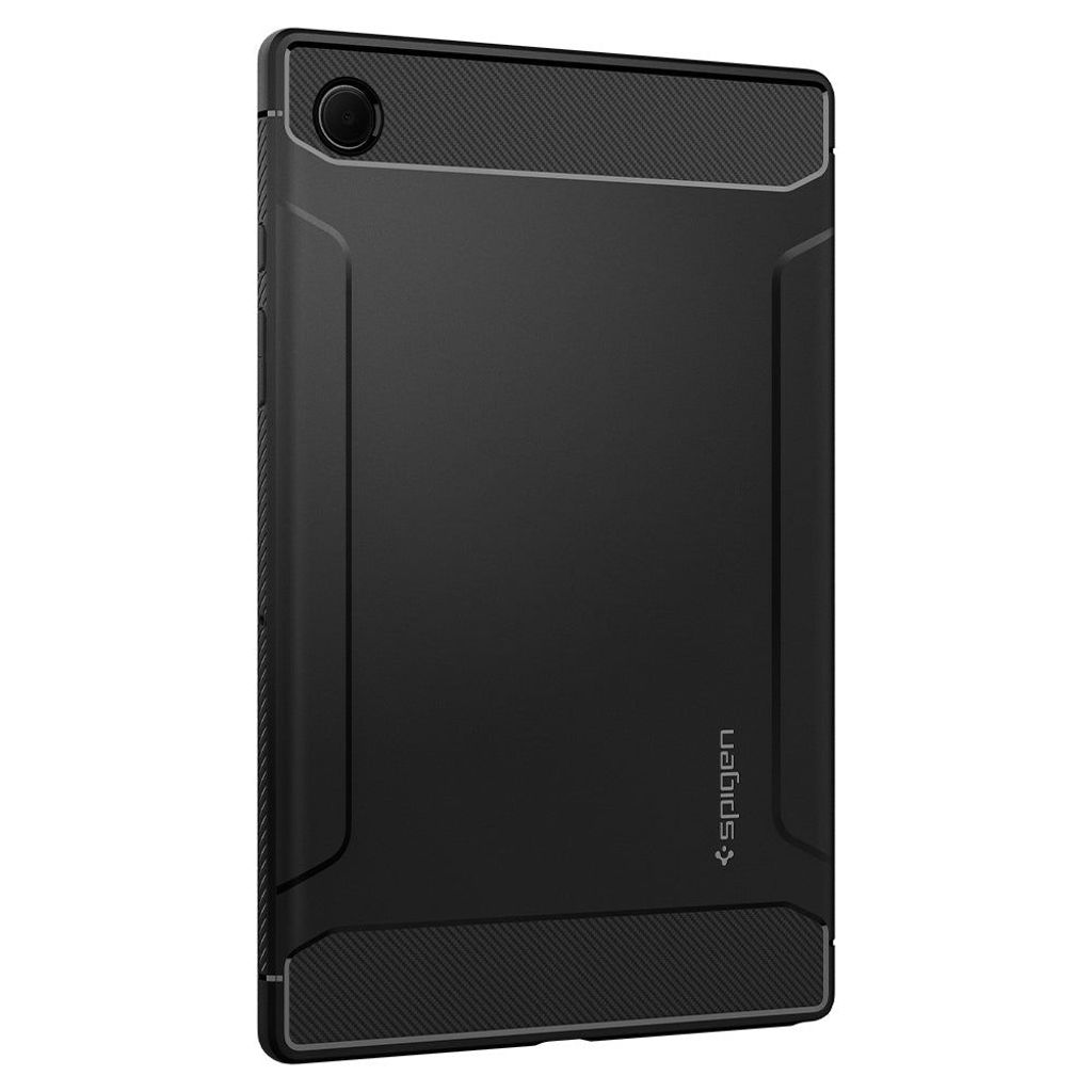Spigen Rugged Armor Skal till Samsung Galaxy Tab A8 10.5" - Matte Black
