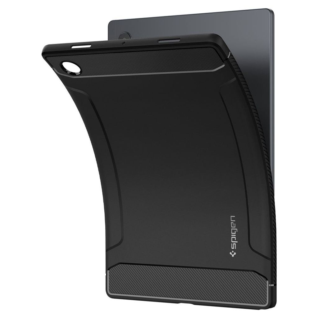 Spigen Rugged Armor Skal till Samsung Galaxy Tab A8 10.5" - Matte Black