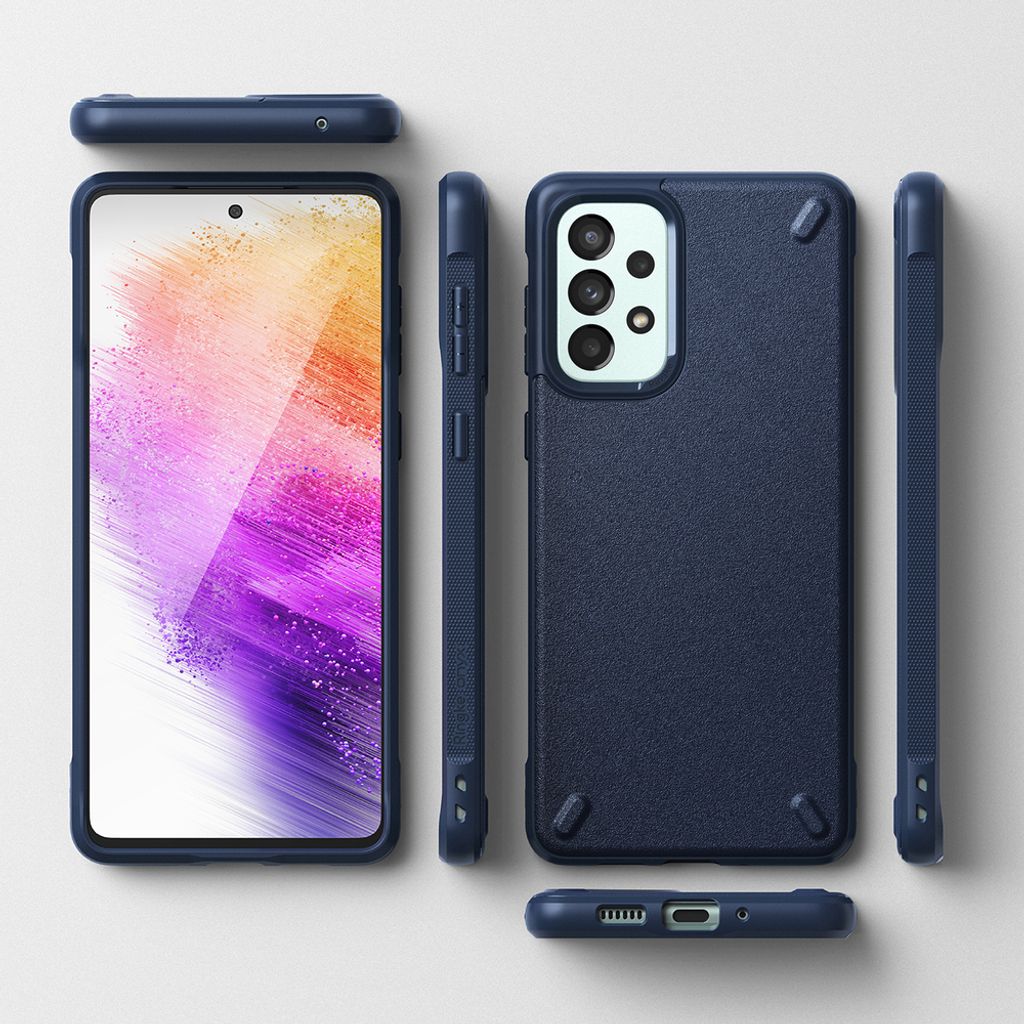 Ringke Onyx Deksel til Samsung Galaxy A73 - Marineblå
