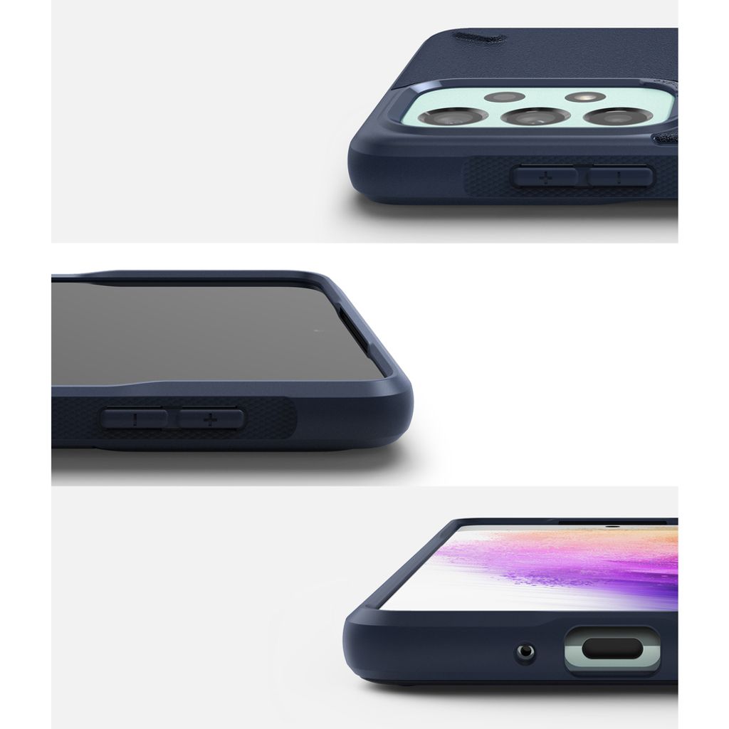 Ringke Onyx Deksel til Samsung Galaxy A73 - Marineblå