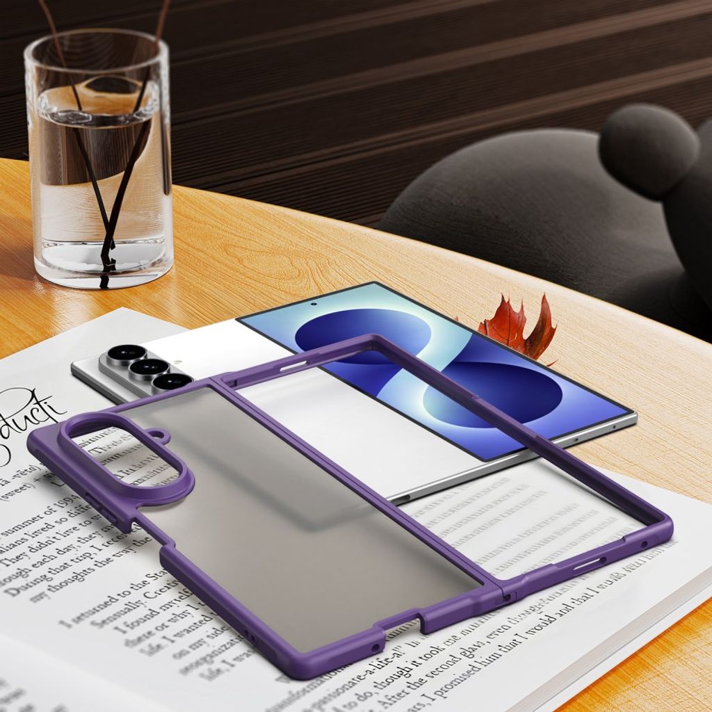 Samsung Galaxy Z Fold8 Ultra Matteret Cover - Lilla