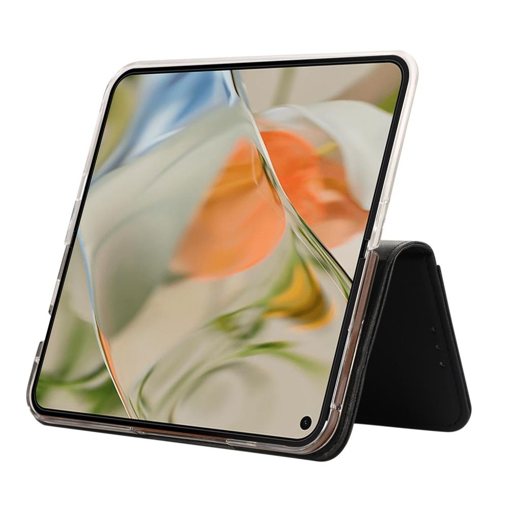 ABEEL Google Pixel 11 Pro Fold Plånboksfodral med stativ - Svart