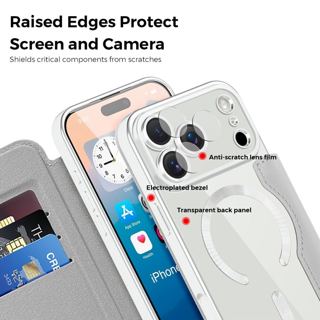 iPhone 17 Pro Max Cover with MagSafe - Grey