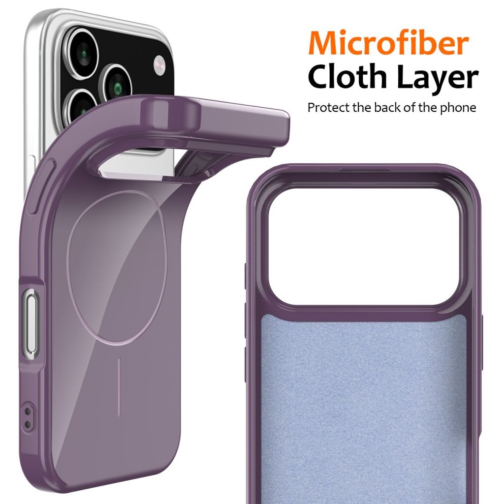 iPhone 17 Pro Case with Carrying strap - Purple