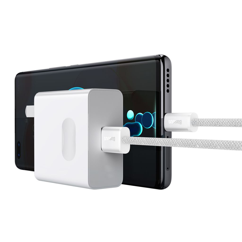Baseus Dynamic Series USB kabel - USB Type C 100W 2m hvid (CALD000702)