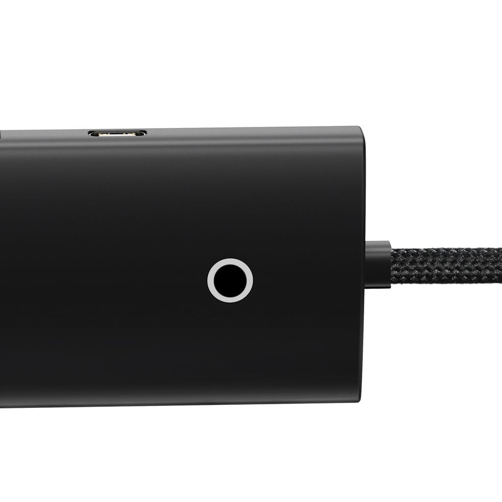 Baseus Lite Series HUB adapter USB-A til 4xUSB-A 3.0 5Gb/s svart