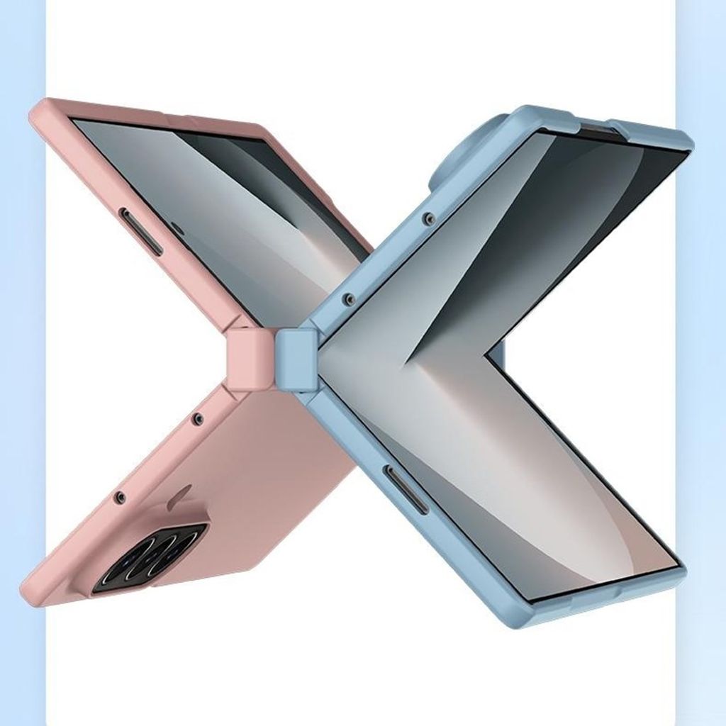 Samsung Galaxy Z Fold7 5G Skal med gångjärnsskydd - Lila